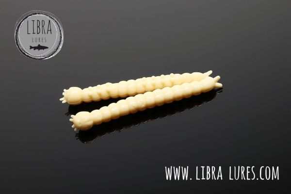 LIBRA Lures Slight Worm 38 mm #005 Cheese Cheese