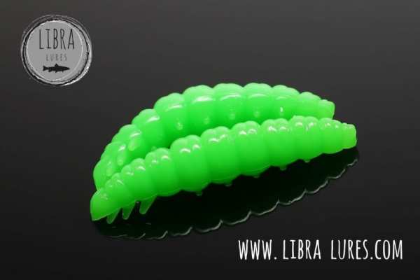 Libra Lures Larva 35 mm #026 Hot Apple Green Limited Edition - Garlic