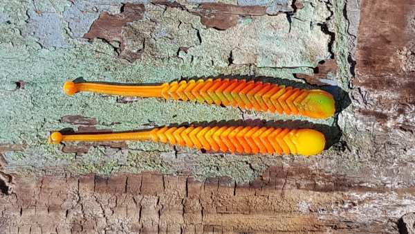 ProBaits Rattle Snake 80 mm - Green Rainbow - Knoblauch