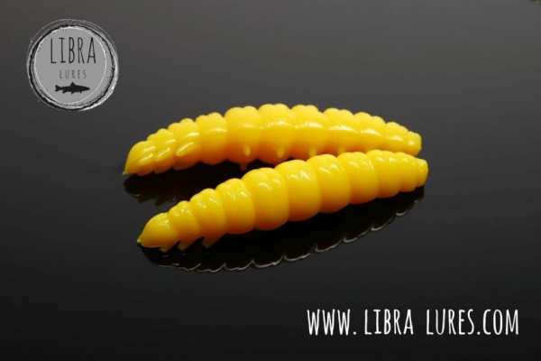 Libra Lures Larva 35 mm #007 Yellow Cheese