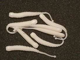 ProBaits Rattle Snake 80 mm - Maggot - Knoblauch