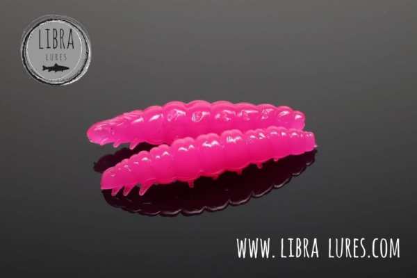 Libra Lures Larva 35 mm #019 Hot Pink Limited Edition - Garlic