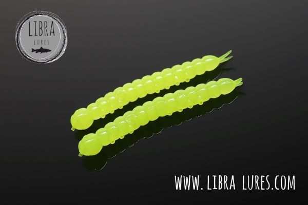 LIBRA Lures Slight Worm 38 mm #006 Hot Yellow Limited Cheese