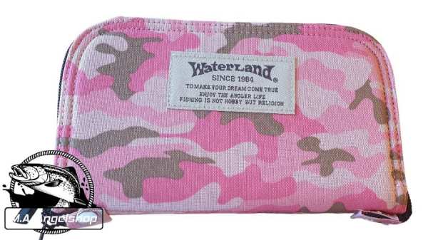 Waterland Spoon Wallet XL Pink Camoflage