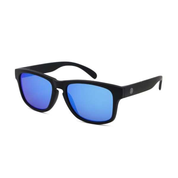 LMAB Sclera Polarisationsbrille - Black / Sky Blue Revo 84