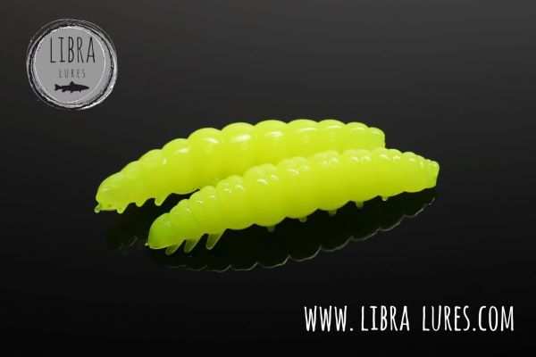 Libra Lures Larva 35 mm #006 Hot Yellow Limited Edition - Garlic