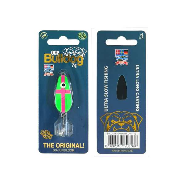 OGP Bulldog 4 g - Green Pink Cross