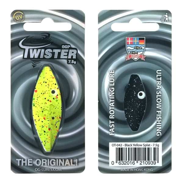 Twister - Black Yellow Splat 2,0 g