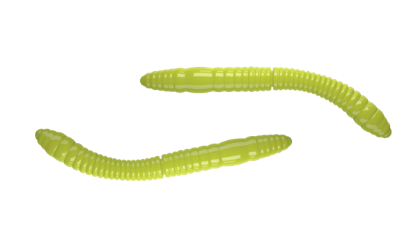 Libra Lures Fatty D´Worm Tournament 55mm - #006 Hot Yellow - Cheese