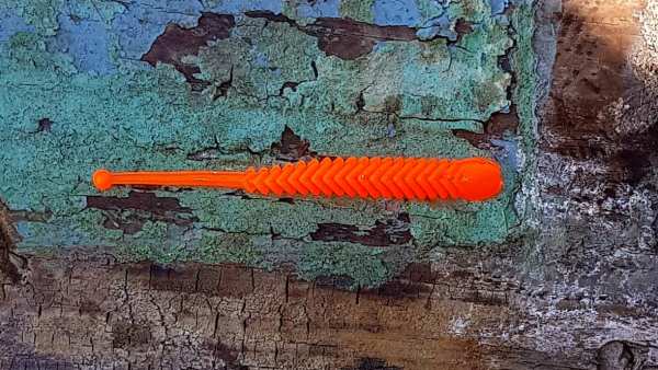 ProBaits Rattle Snake 80 mm - Orange - Knoblauch