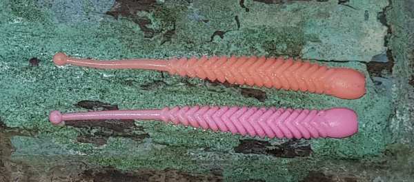 ProBaits Rattle Snake 80 mm - Lachs - Bubble Gum