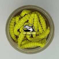 Berkley Powerbait Garlic Honey Worm - Yellow