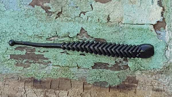 ProBaits Rattle Snake 80 mm - Schwarz - Knoblauch