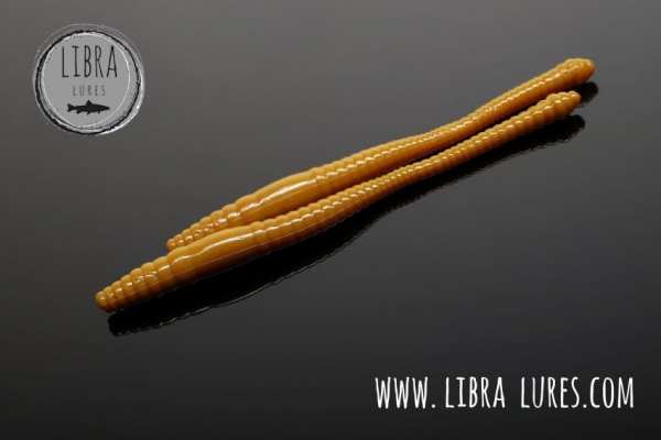 LIBRA Lures Dying Worm 70 mm #036 Coffee Milk - Cheese