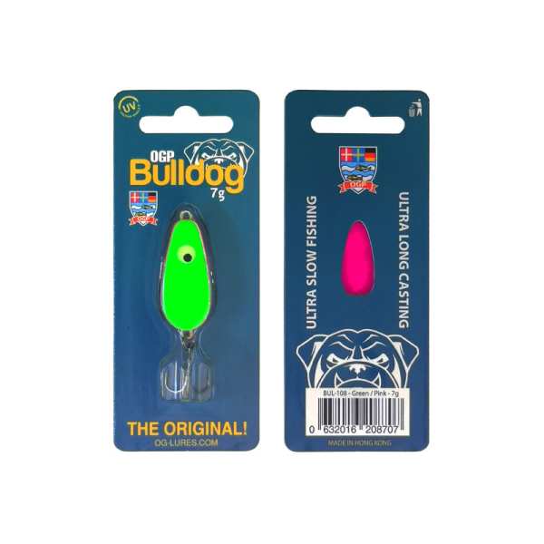 OGP Bulldog 4 g - Green / Pink