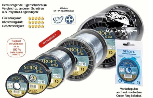 Stroft GTM / 100 m Blaugrau Transparent