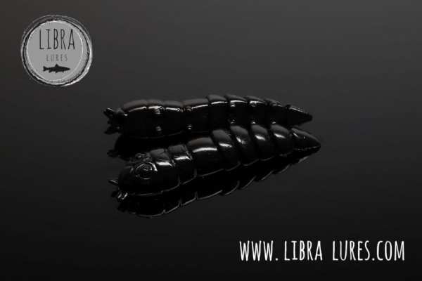 LIBRA Lures Kukolka 42 mm #040 Black - Cheese