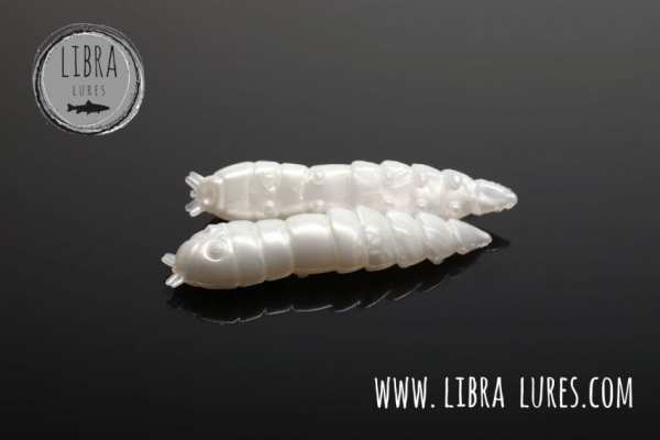 LIBRA Lures Kukolka 42 mm #004 Silver Pearl - Cheese